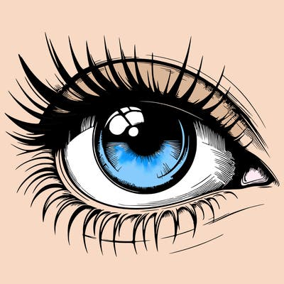realistic eye
