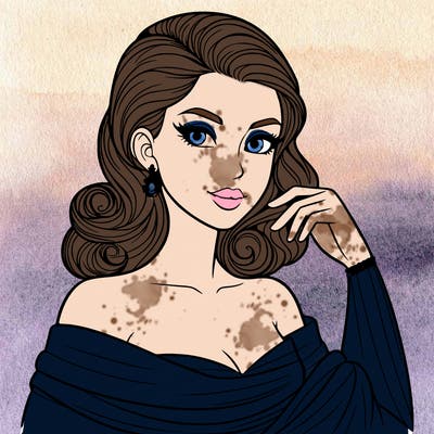 an elegant woman