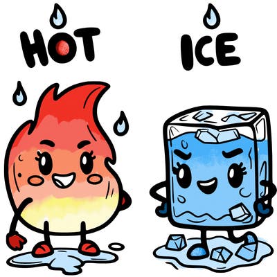 hot and ice