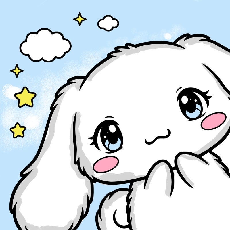 anime cinnamoroll cute fluffy