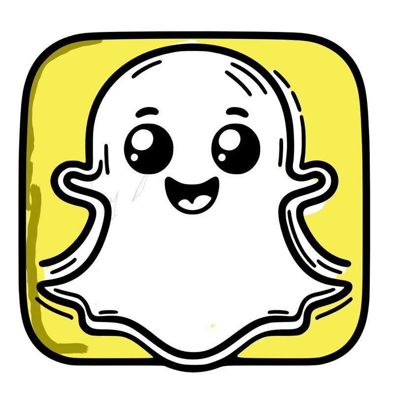 regular snapchat logo