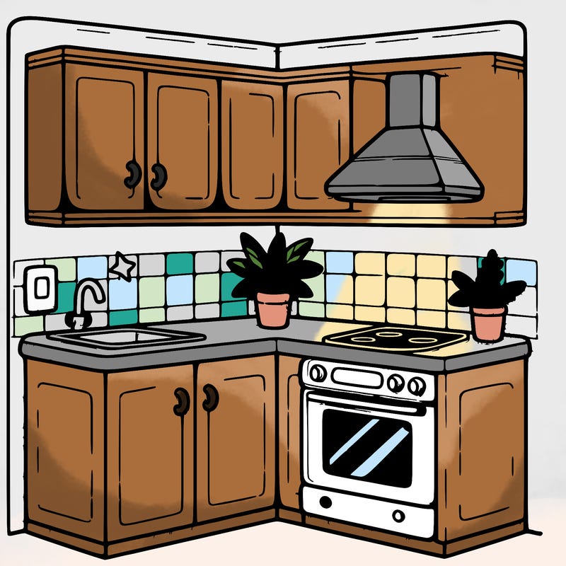 corner of a kitchen