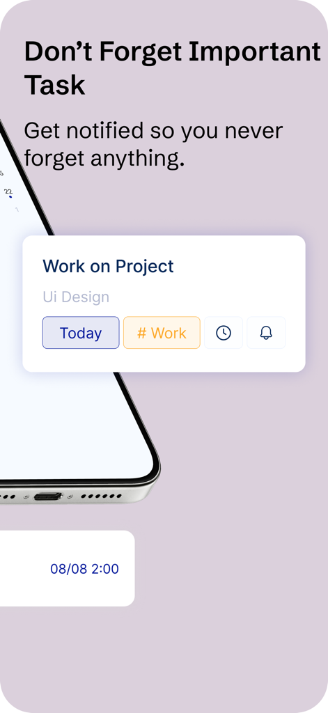 To-Do List - Schedule Planner - Aufgabenerinnerung für ein Arbeitsprojekt in der Terminplaner-App