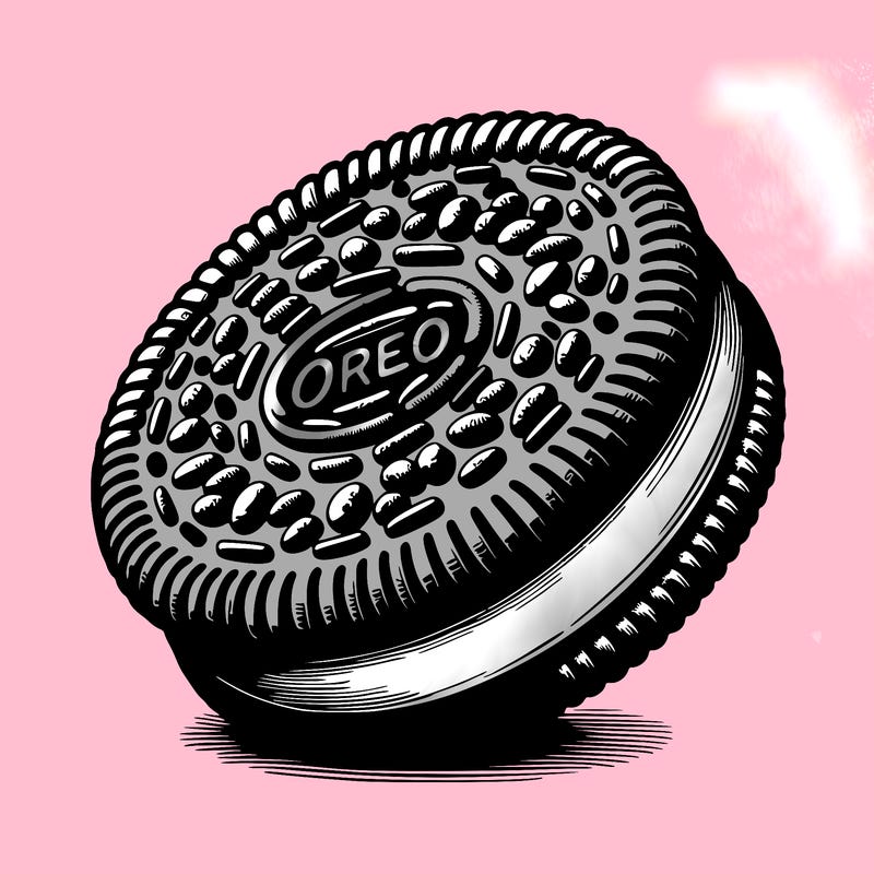 realistic oreo
