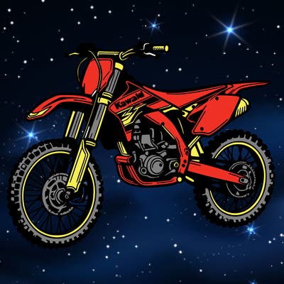 kawasaki dirt bike
