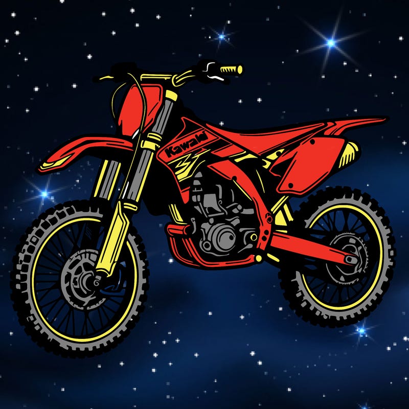 kawasaki dirt bike