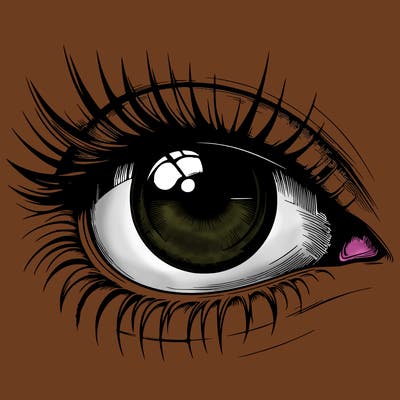 realistic eye