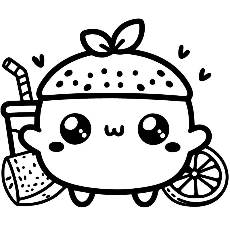 cute kawaii character