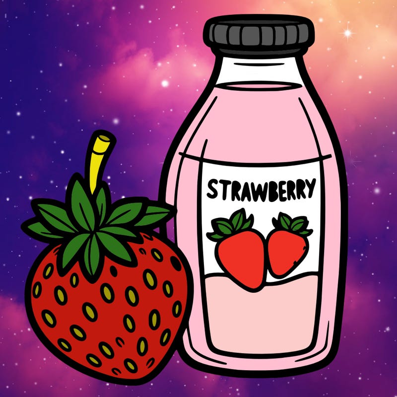 strawberry milk