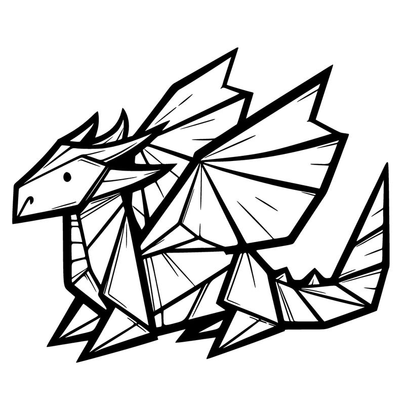 origami dragon