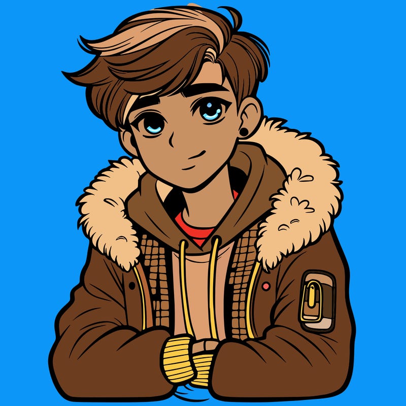 stylish teenager