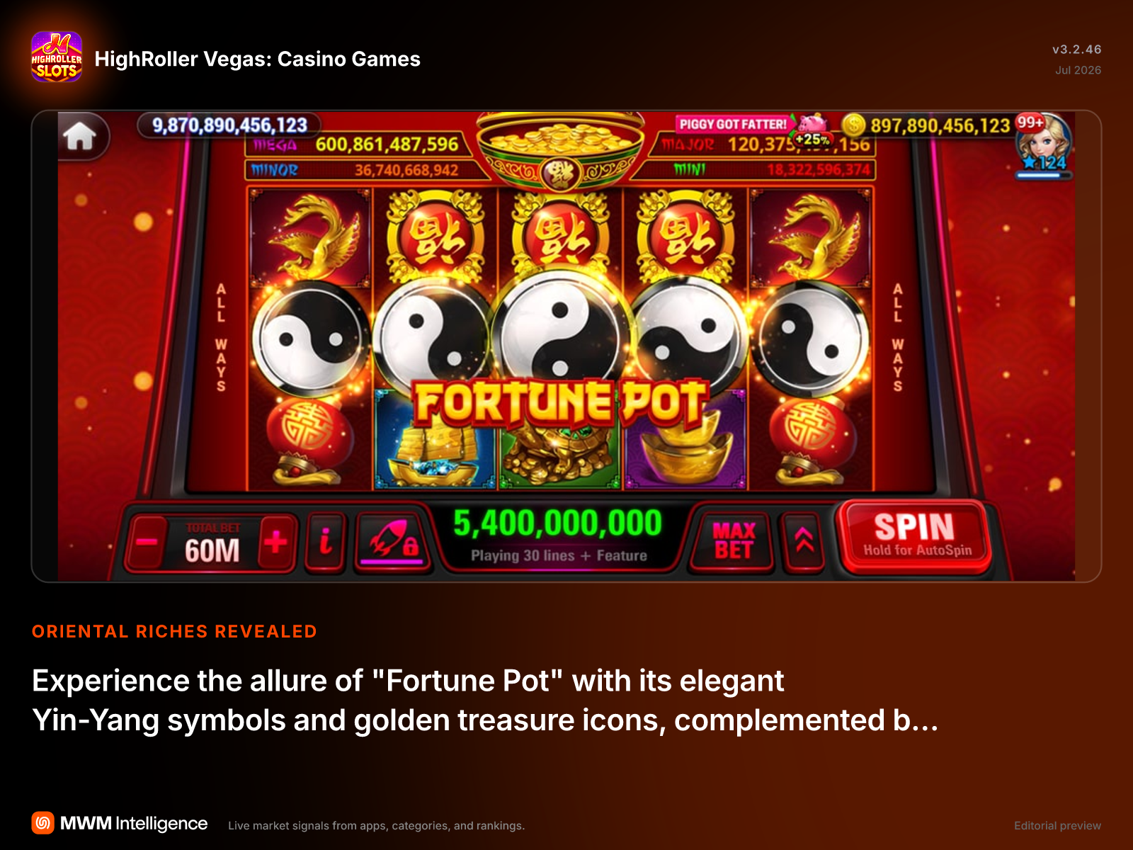 HighRoller Vegas: Casino Games - Games App | MWM