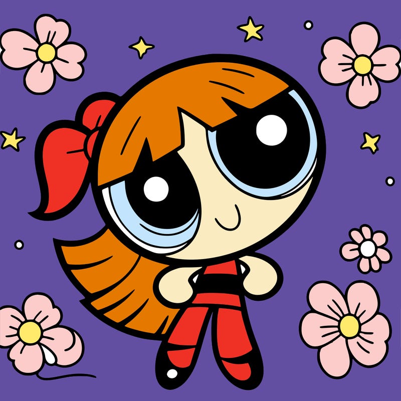 a powerpuff girl