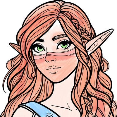 realistic elf girl