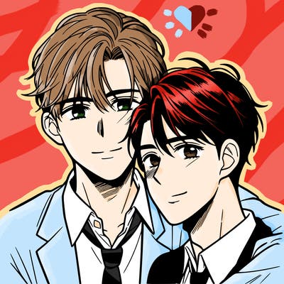 gay couple manga