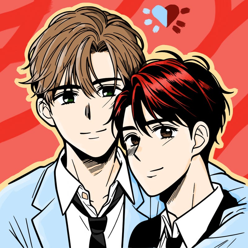 gay couple manga