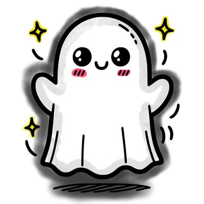 cute ghost