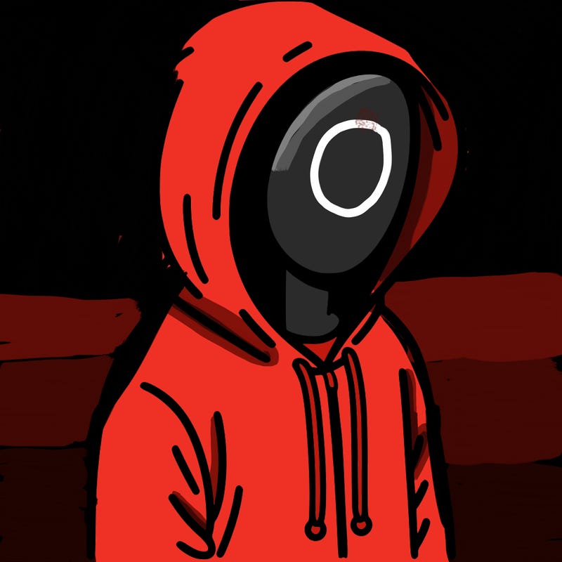 human with a hoodie