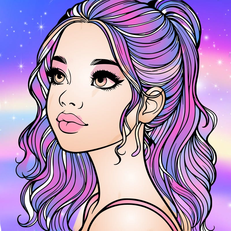 beautiful realistic girl