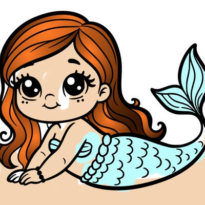 baby mermaid