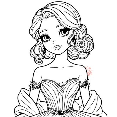 a pretty elegant lady