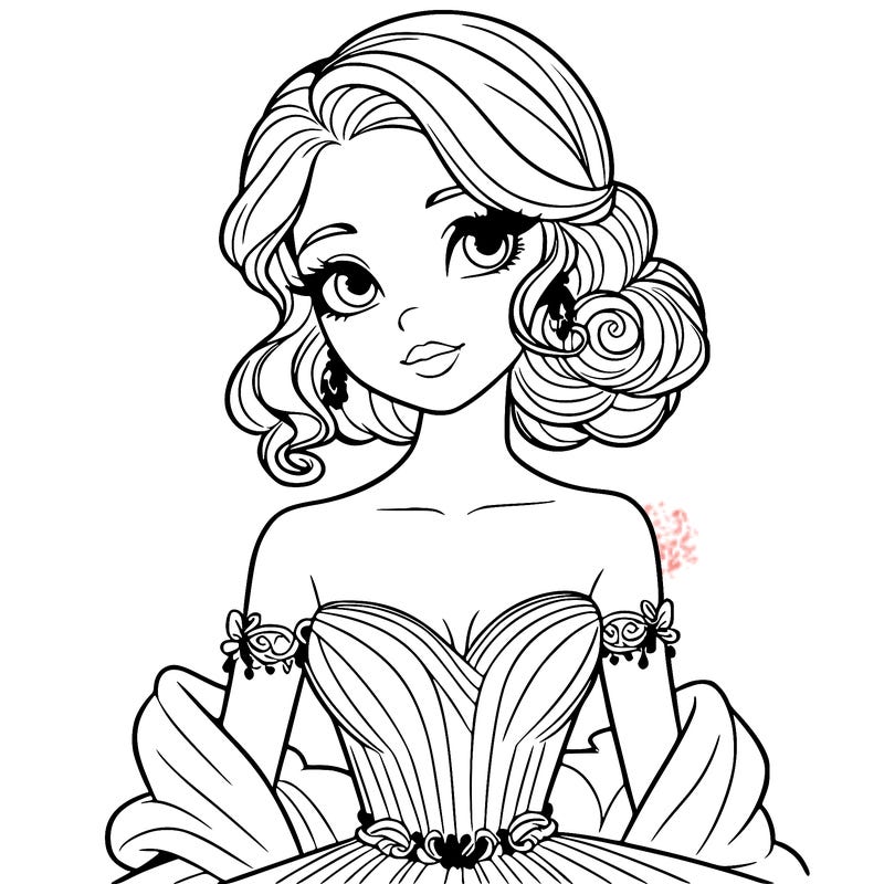 a pretty elegant lady