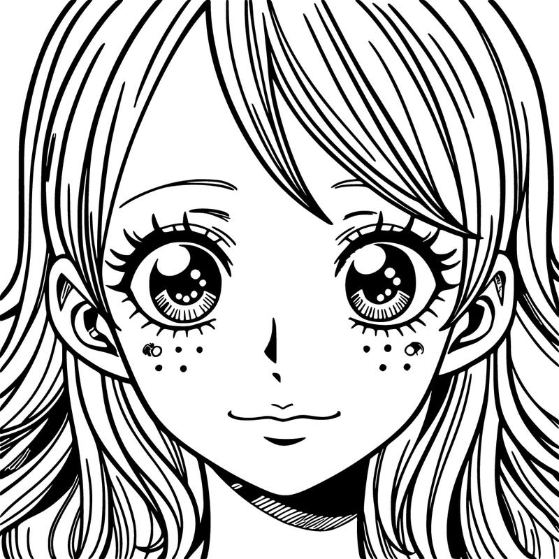 nami anime face