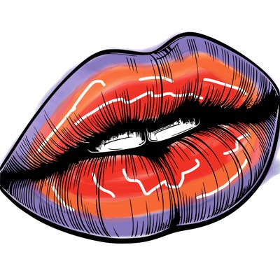 realistic lips