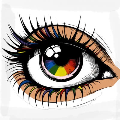 realistic eye