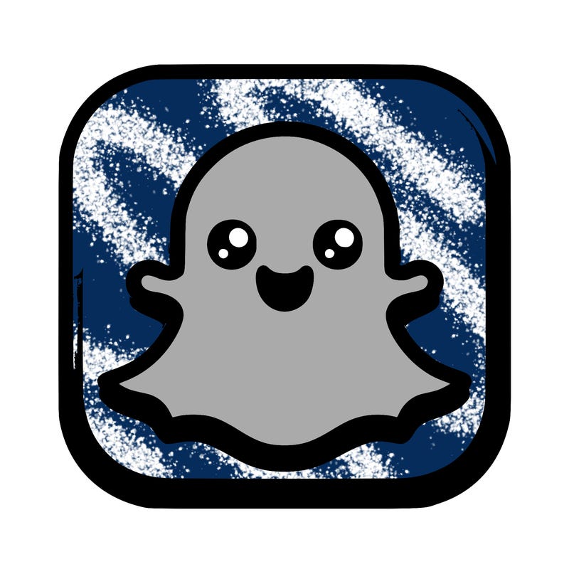 regular snapchat icon without face