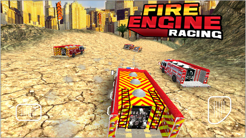 Fire Engine Racing Simulator | Crazy Stunts & Off-Road Racing
