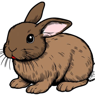 realistic bunny