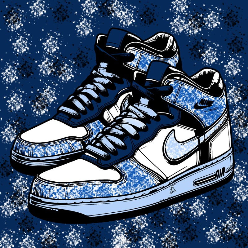 realistic nike air shoes