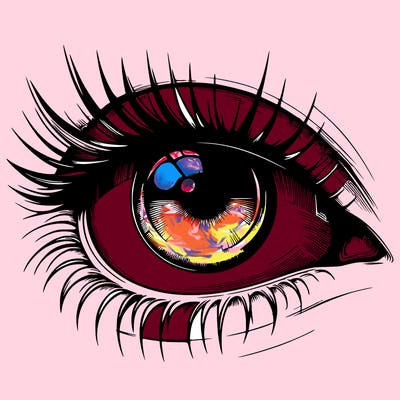 realistic eye