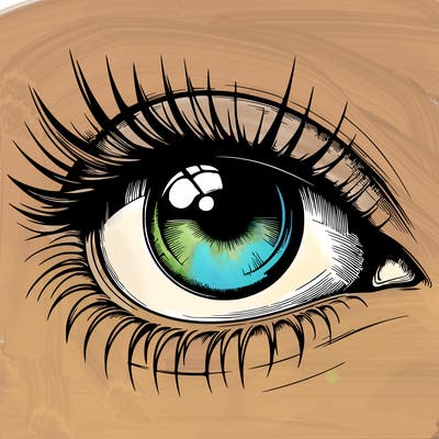 realistic eye