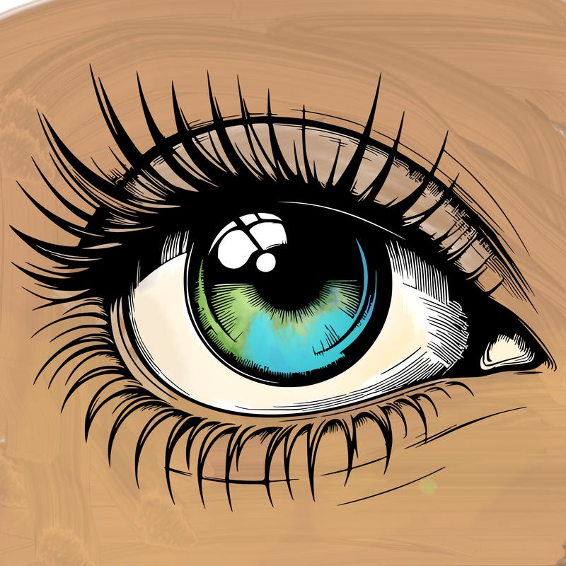 realistic eye