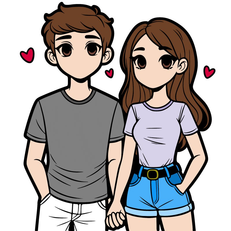 boyfriend and girlfriend