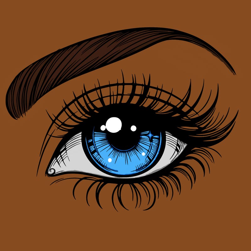 a beautiful eye