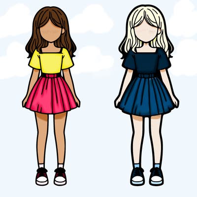 full body girl