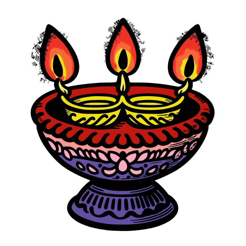 dip lamps for diwali