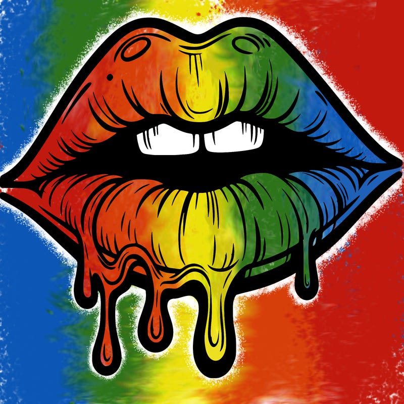 lips that look realistic and drip