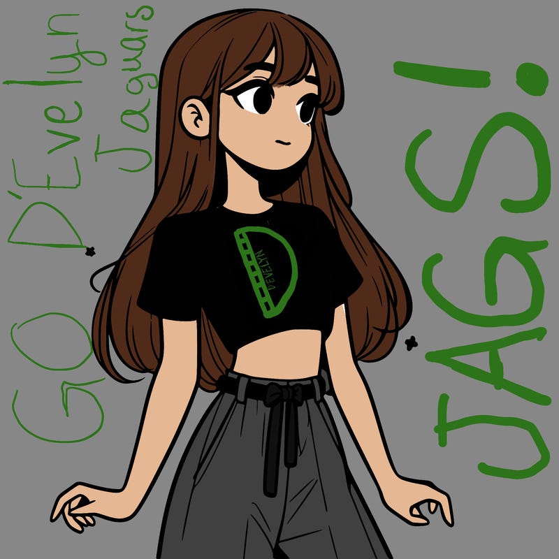 girl in a cute crop top