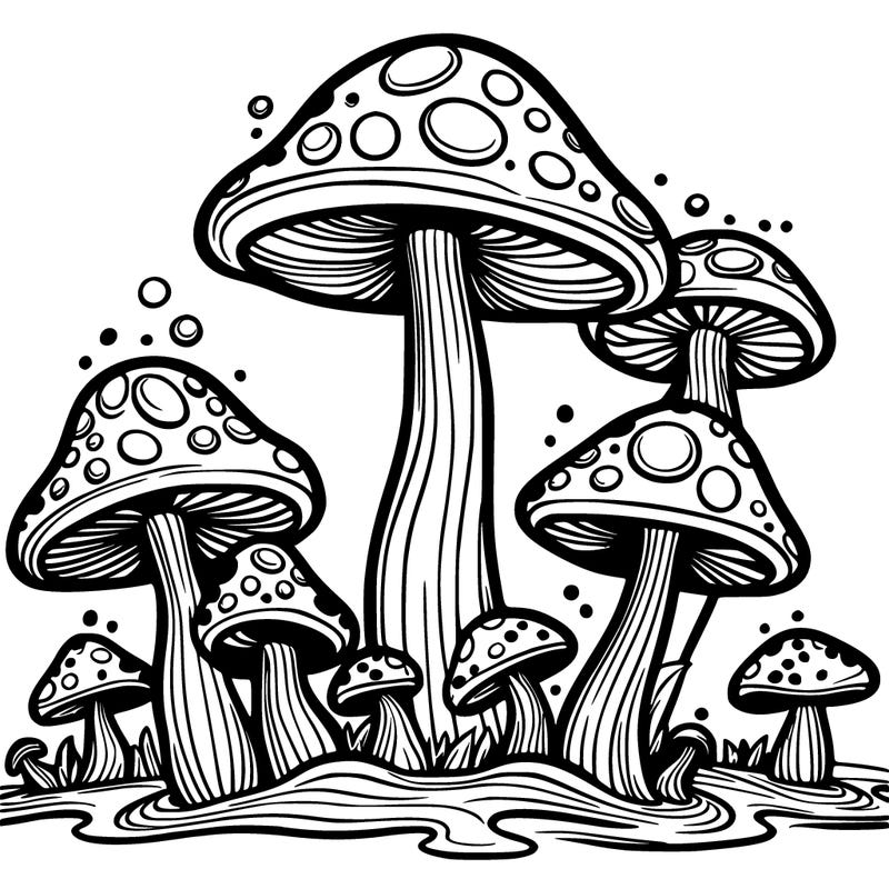 trippy mushrooms