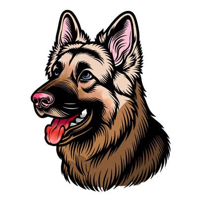 german shepherd dog