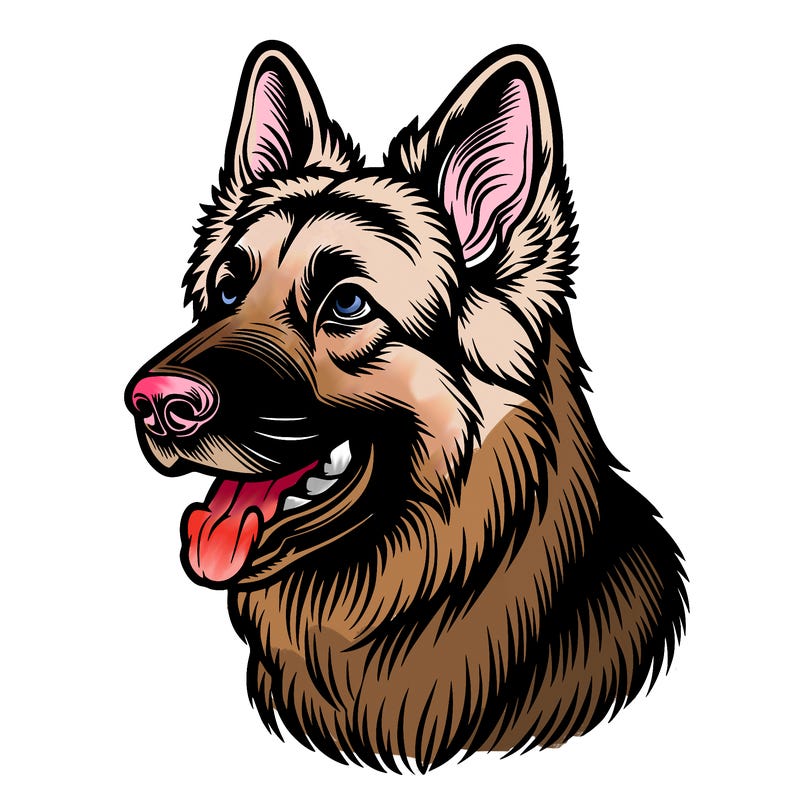 german shepherd dog