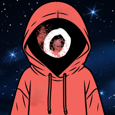 faceless girl in hoodie