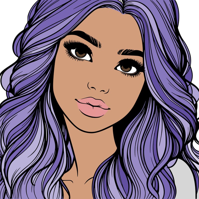 beautiful realistic girl