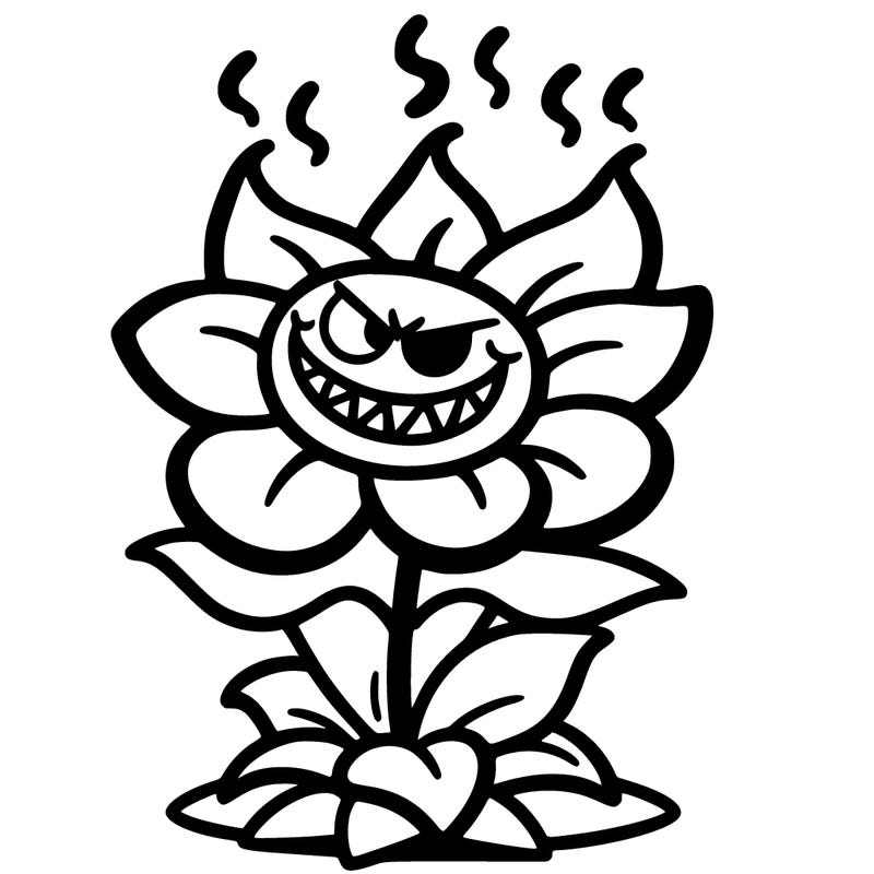 evil flower