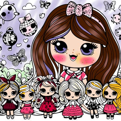 my dolls world