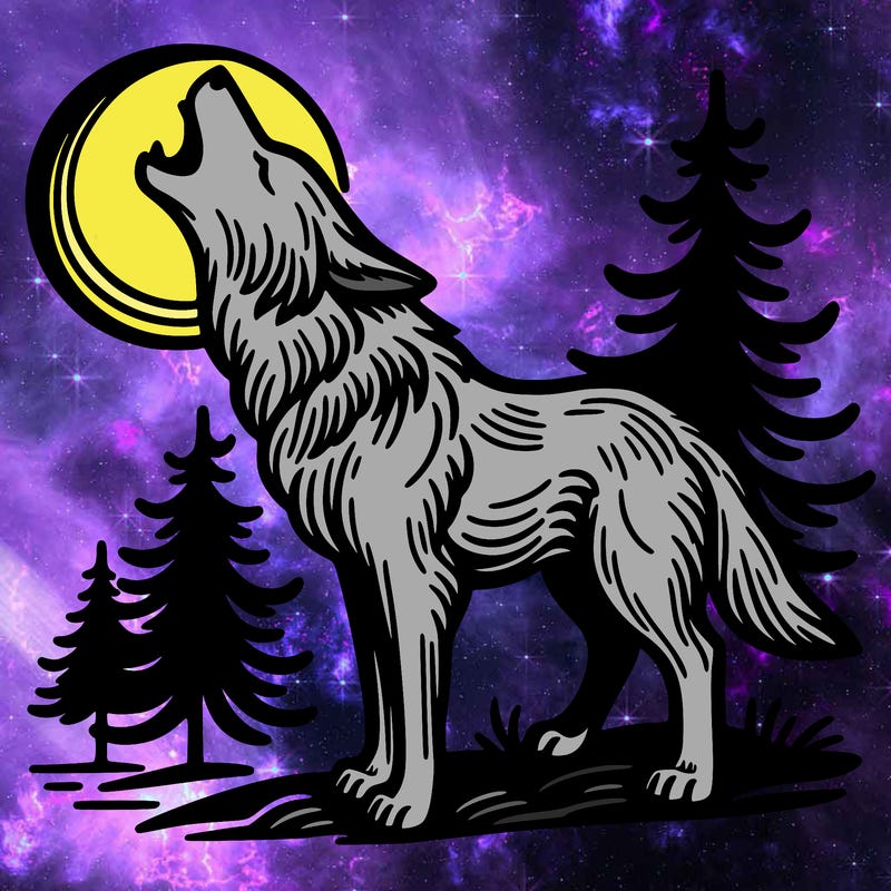 howling wolf
